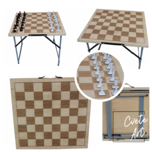 2 в 1 – Сгъваема маса игра на Шах