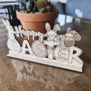 Великденска дървена декорация